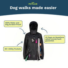 Load image into Gallery viewer, PawLab All-Seasons Dog Walking Utility Jacket
