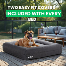 Load image into Gallery viewer, PawLab SeasonSmart™ Orthopaedic Memory Foam Dog Bed