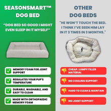 Load image into Gallery viewer, PawLab SeasonSmart™ Orthopaedic Memory Foam Dog Bed