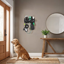 Load image into Gallery viewer, PawLab Dog Lead Wall Hanger With Storage Shelf