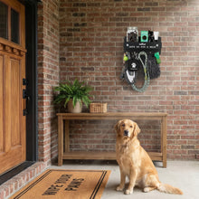 Load image into Gallery viewer, PawLab Dog Lead Wall Hanger With Storage Shelf