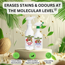 Load image into Gallery viewer, PawLab 1L Urine Stain &amp; Odour Remover + 750ml Healthy Habitat Disinfectant Ready To Use Formula - Starter Pack