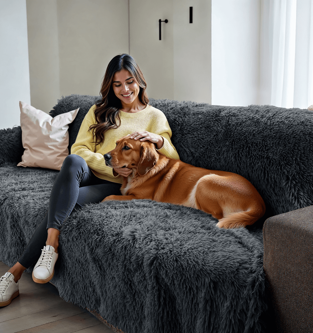Dog on PawLab Bed