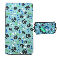 Load image into Gallery viewer, PawLab Sand-Free Dog Beach Towel &amp; Bag