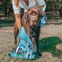 Load image into Gallery viewer, PawLab Sand-Free Dog Beach Towel &amp; Bag