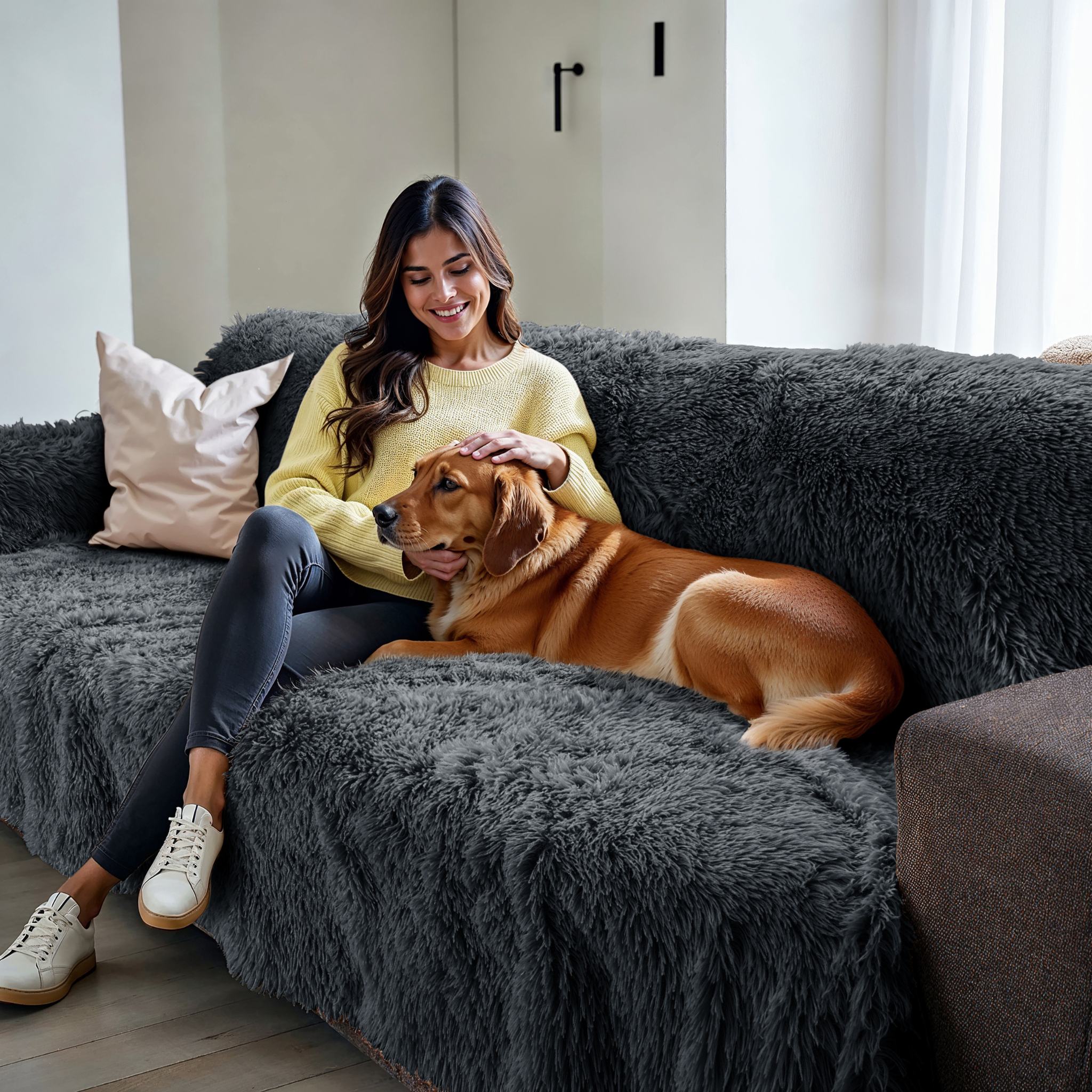 PawLab GrubbyPaw Throw Blanket