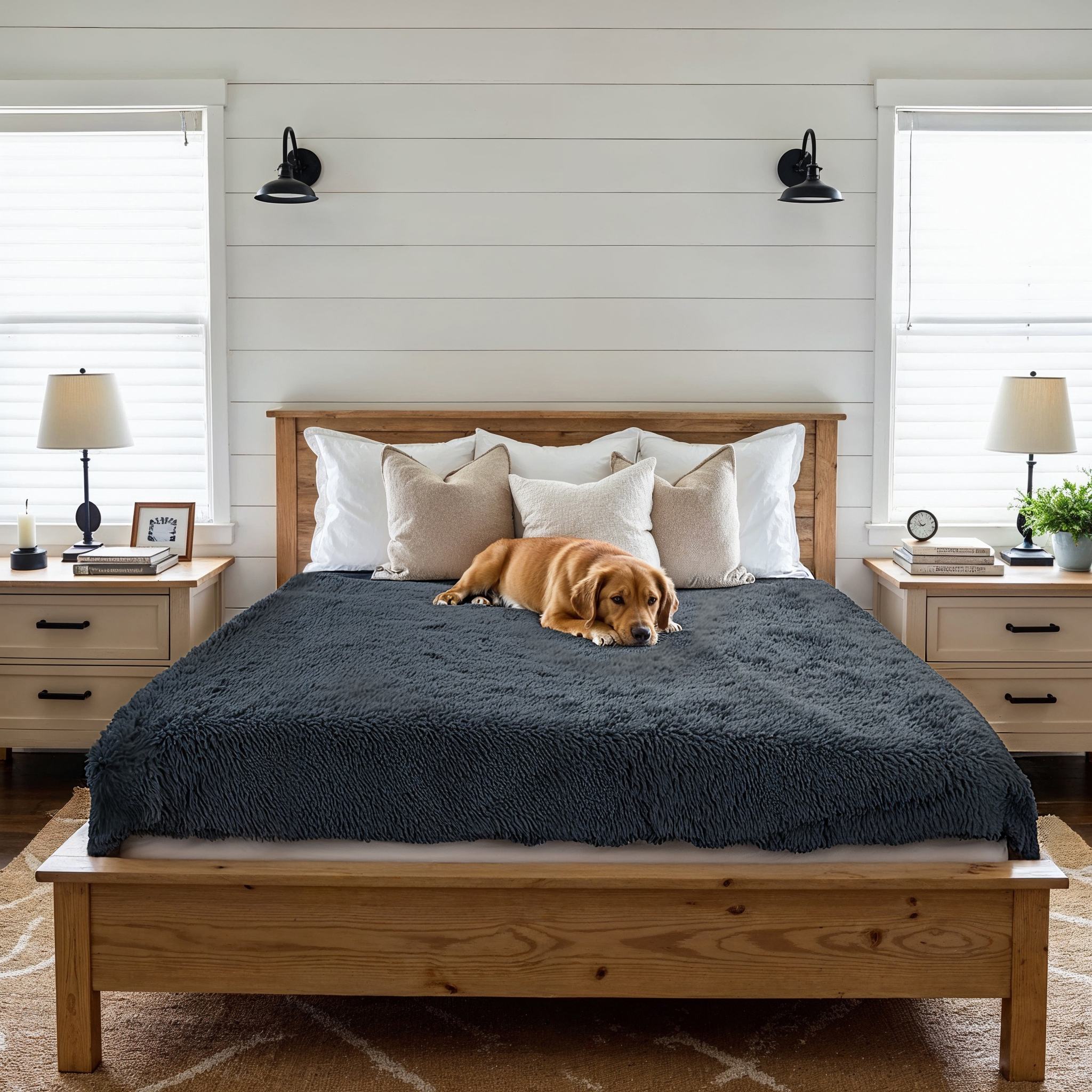 PawLab GrubbyPaw Throw Blanket