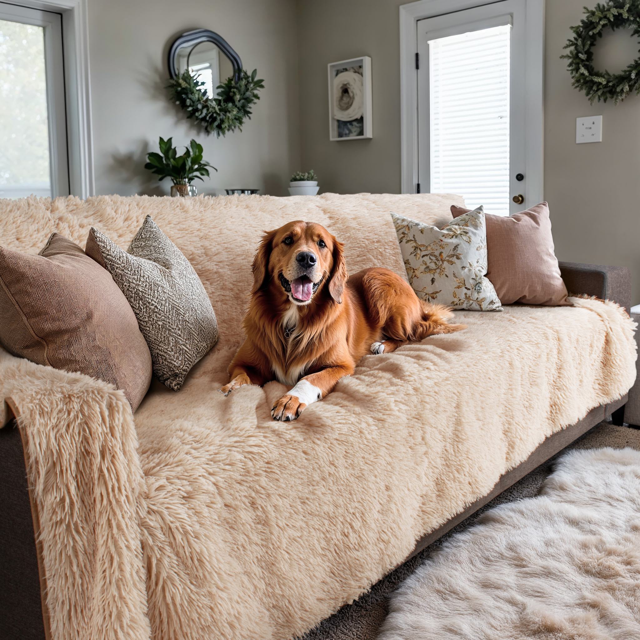 PawLab GrubbyPaw Throw Blanket