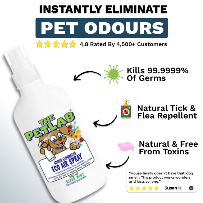 PawLab 300ml Odour Eliminator Eco Air Spray
