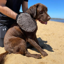 Load image into Gallery viewer, PawLab GrubbyPaw Grooming Mitt - Dries Your Pooch Instantly &amp; Removes Excess Hair