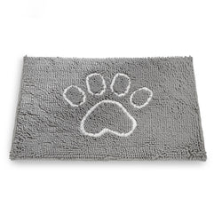 PawLab GrubbyPaw Doormat - Traps Dirt Instantly (Ultra Absorbent Microfibre Chenille)